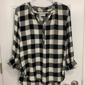 Women’s Universal Thread Flannel Top